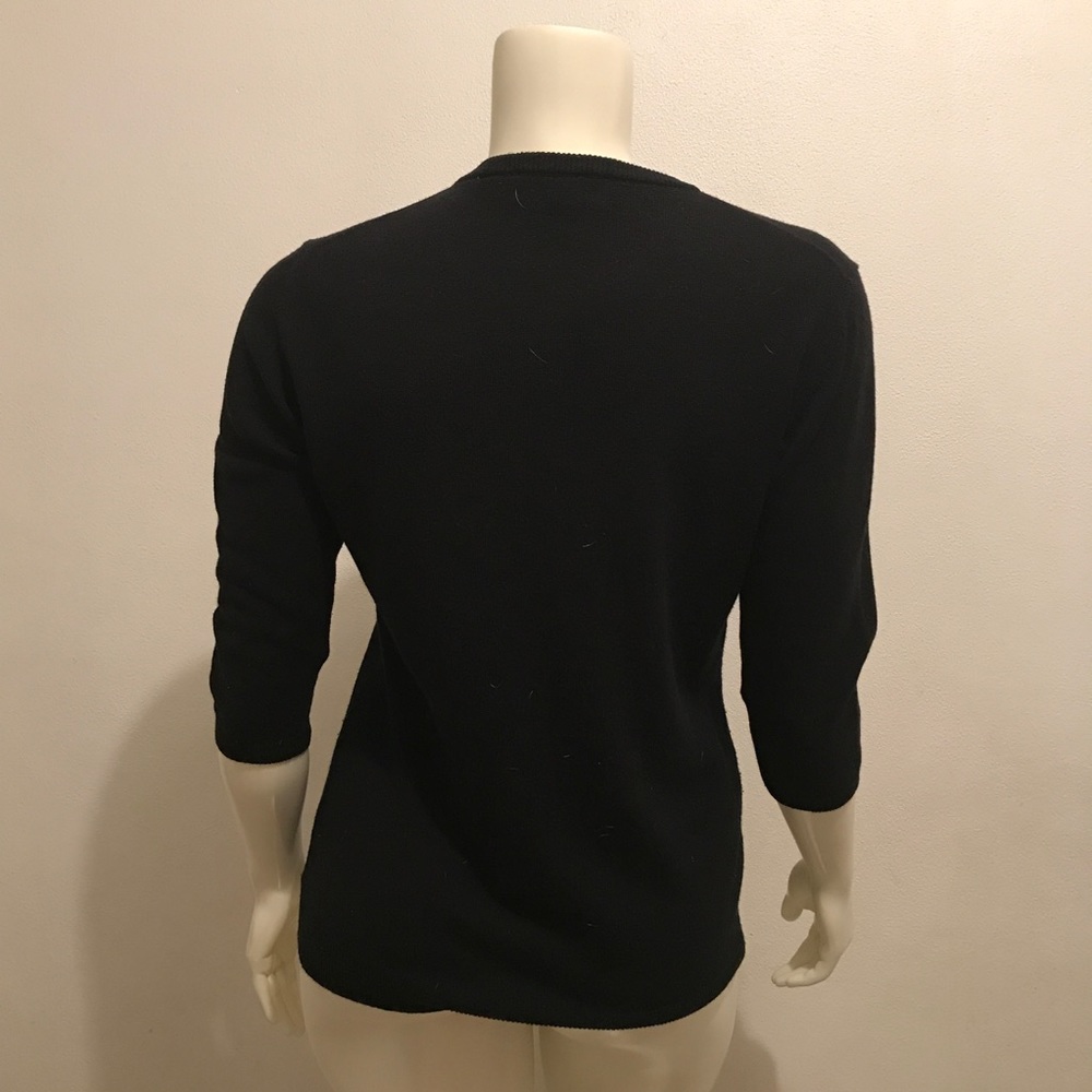 100% Cashmere Sweater Barney's NY Size Large - Picture 2 of 2