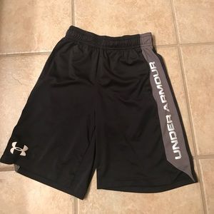 Youth under armour athletic shorts