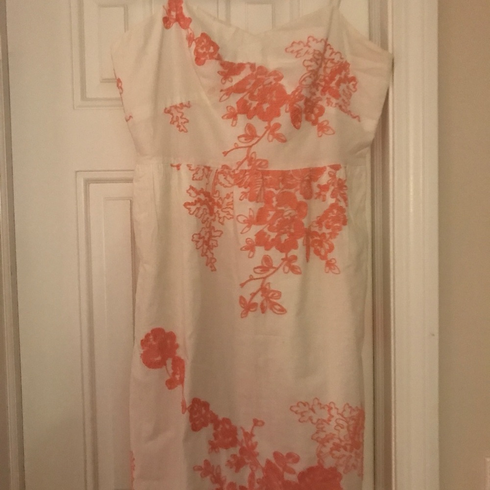 J.crew embroidered dress, size 8