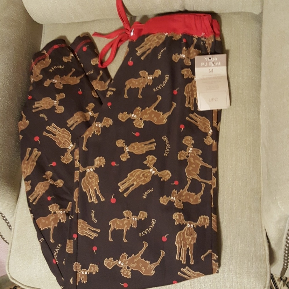 Chocolate Moose Pajama pants NWT