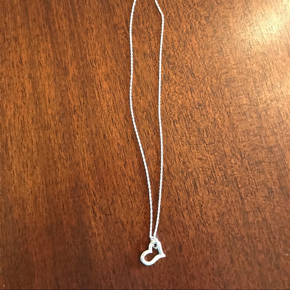 Floating Heart Necklace - Picture 2 of 4