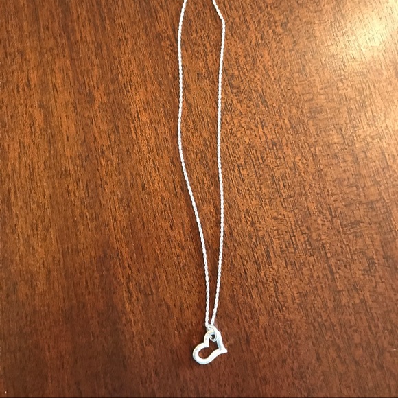 Floating Heart Necklace - Picture 2 of 4