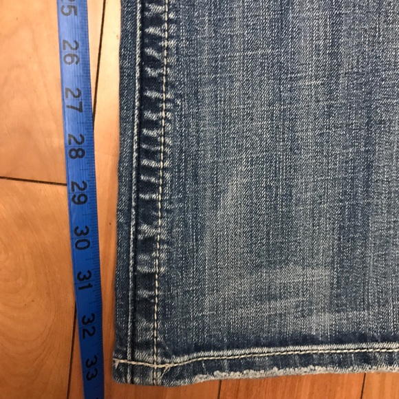 Miss Me Jeans Distressed 26 Boot Cut Jeweled Wings - Picture 8 of 8