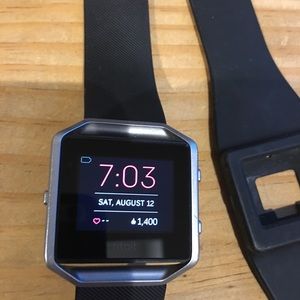 Fitbit blaze fitness watch 3 interchangeable bands