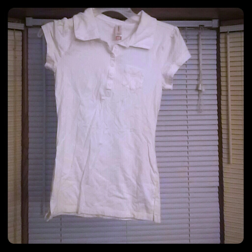 Button up child shirt