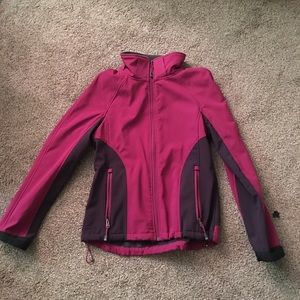 Hard shell jacket women's medium