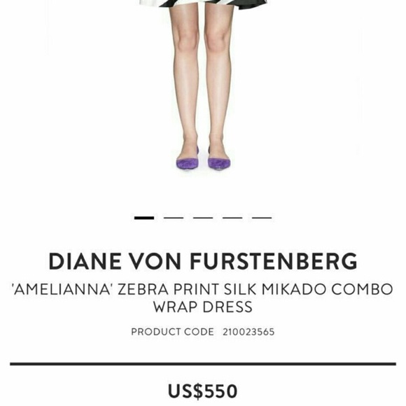 Price⬇️‼️Gorgeous DVF wrap dress - Picture 4 of 8