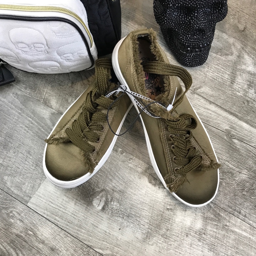 ROCK & CANDY Olive Sneakers