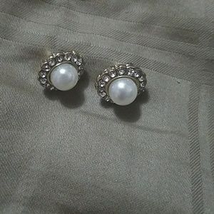 Pearl Stud Earrings - Brand new, never worn