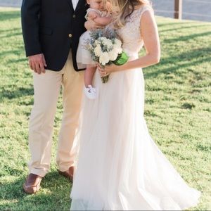 Beach Wedding or Prom Dress Sz. 0-2