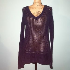 American Eagle Jegging Sweater Navy