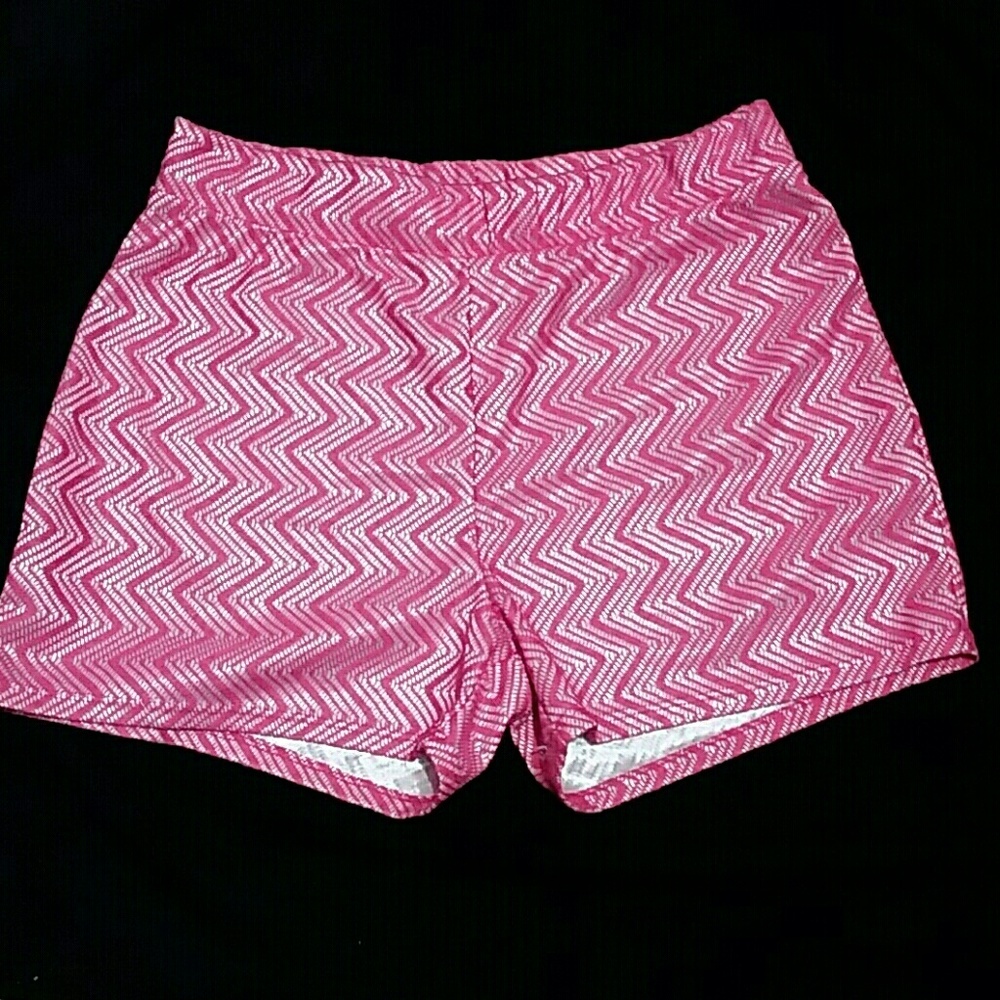 New Sexy pink satin white full stretch smock short