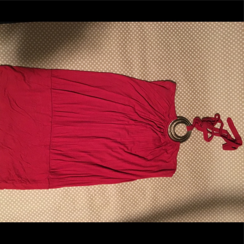 ❤️Donated❤️Maroon Halter