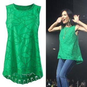 Cabi Gemma Top Jelly Bean