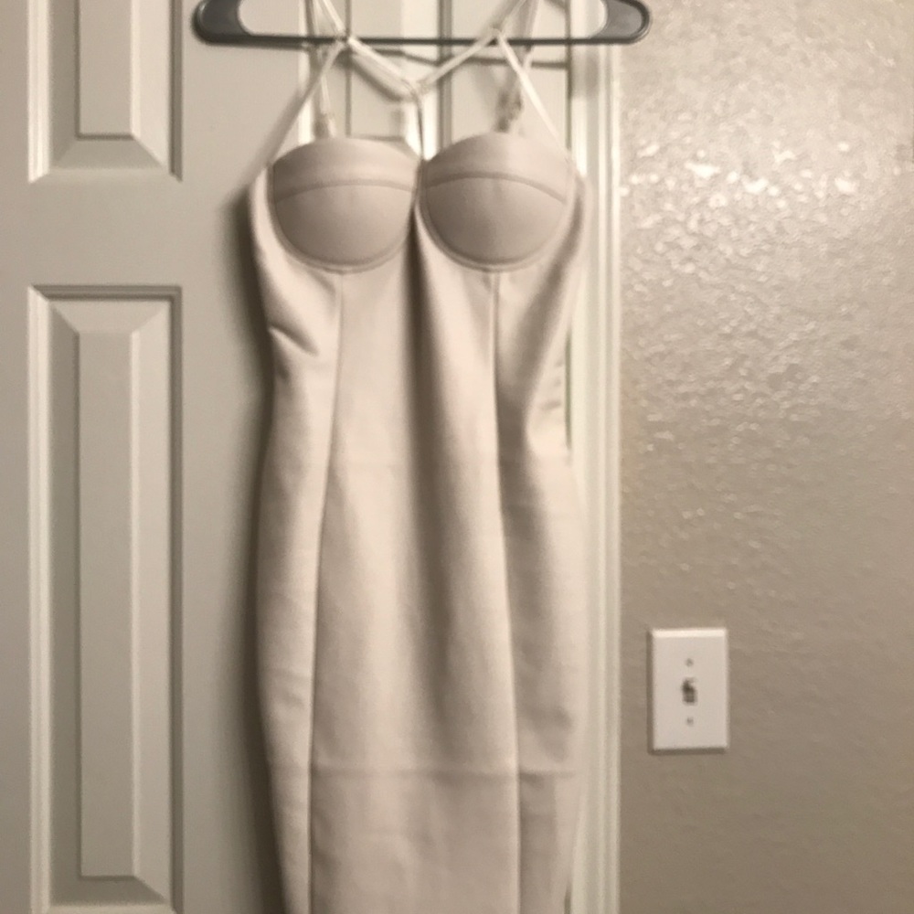 SEXY LEATHER CLUB PARTY DRESS