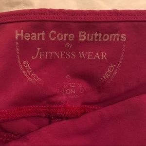 JFitness Wear Heart Core Leggings