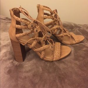 Merona taupe gladiator sandals