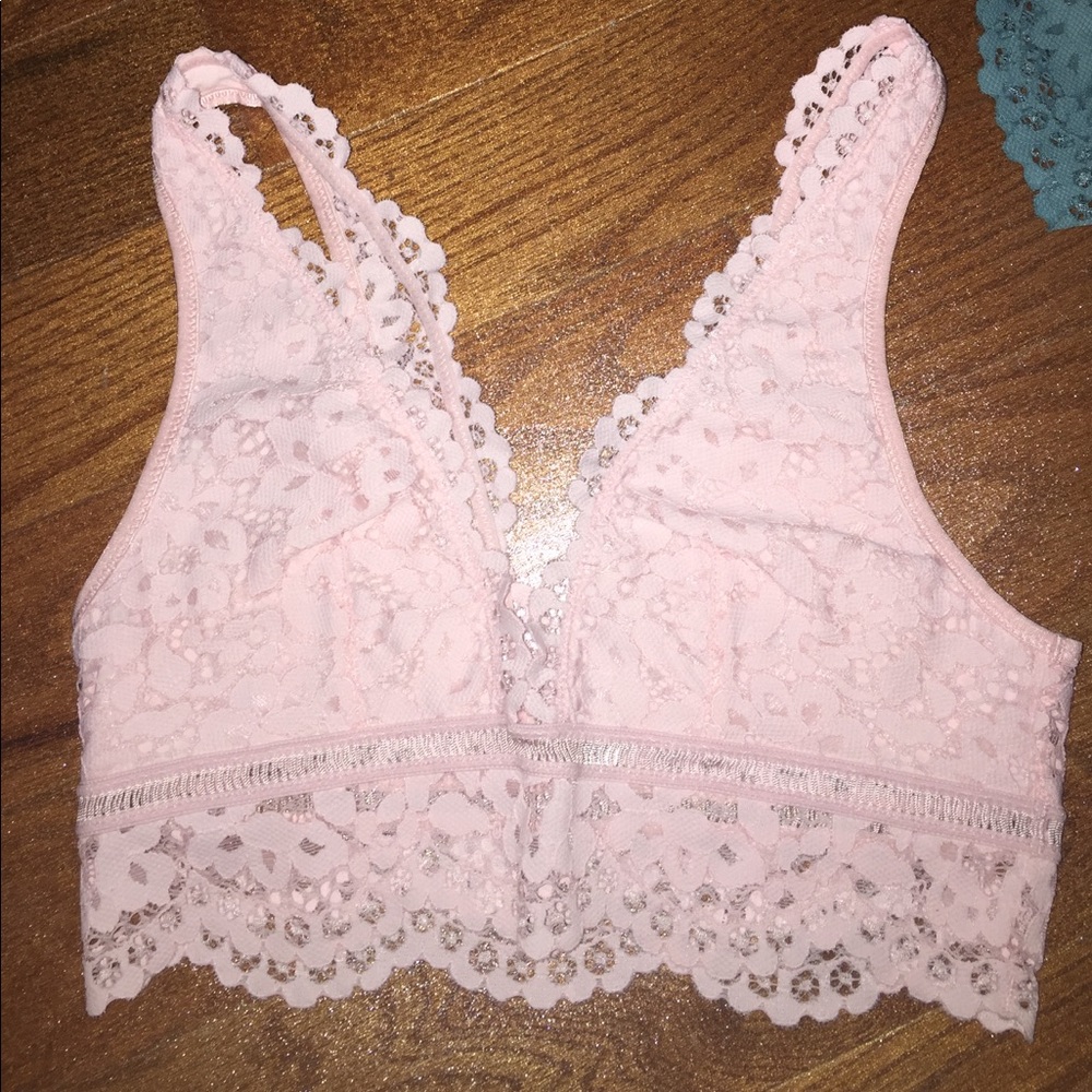 Victoria's Secret Deep V Plunge Longline Bralette