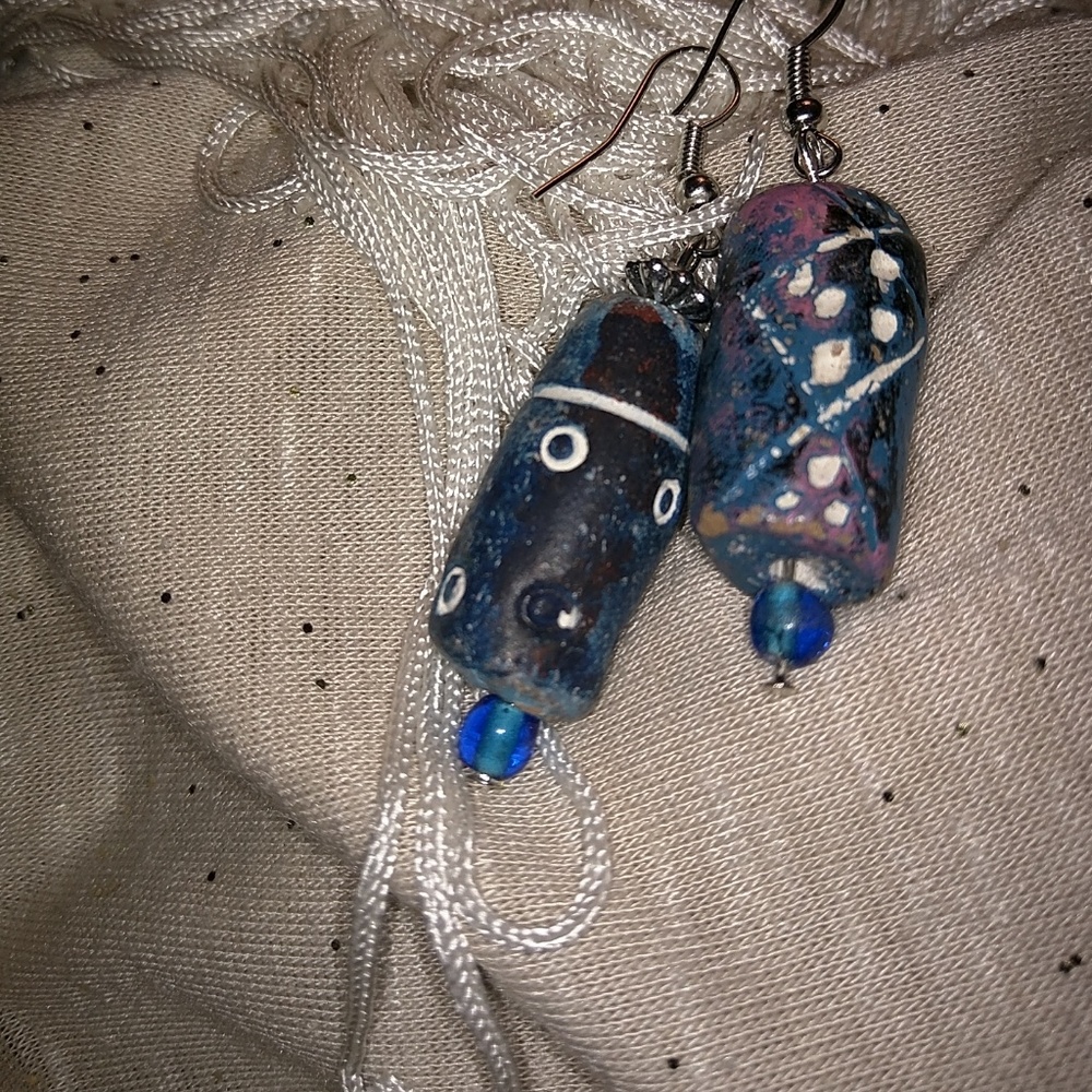 Vintage beaded earrings