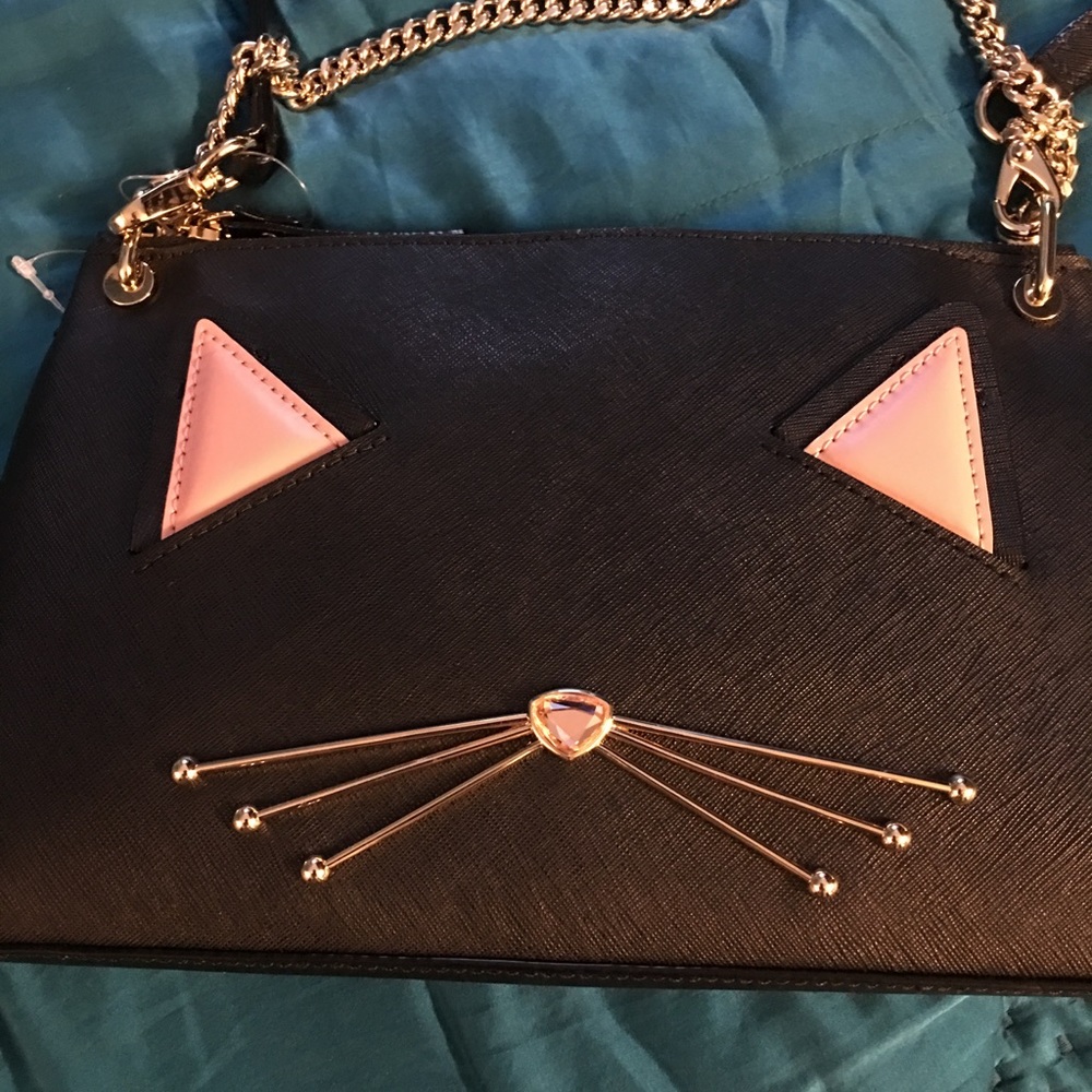 Sold Kate Spade Jazz things up cat Crossbody bag - Picture 3 of 4