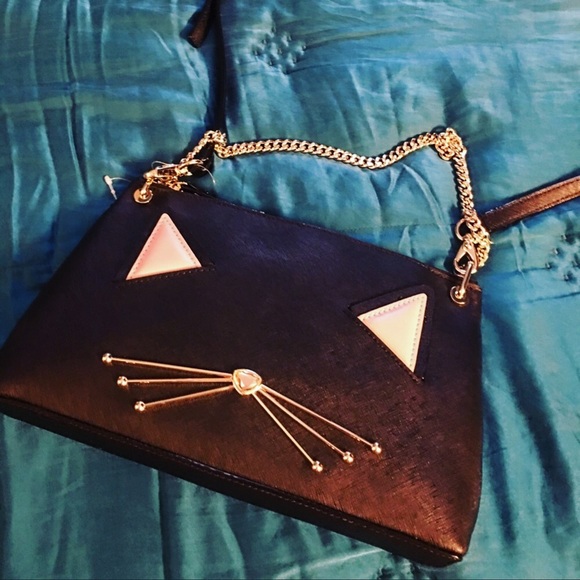 kate spade Handbags - Sold Kate Spade Jazz things up cat Crossbody bag