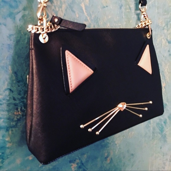 Sold Kate Spade Jazz things up cat Crossbody bag - Picture 2 of 4