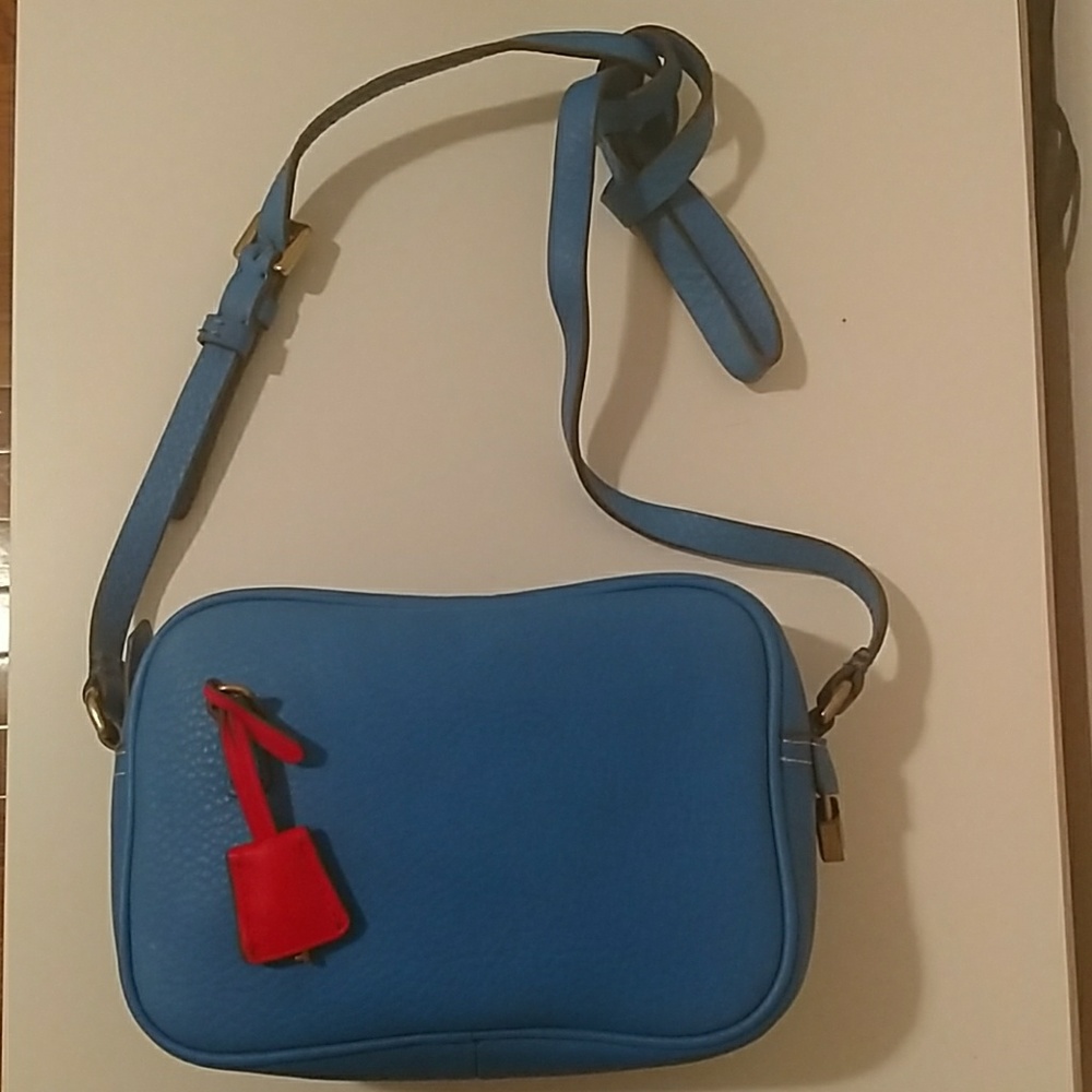 J Crew Signet leather bag brand new