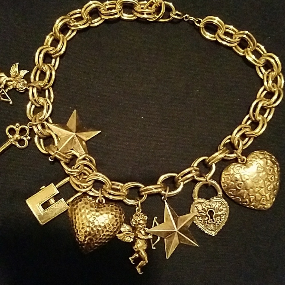 Whimsical charm necklace