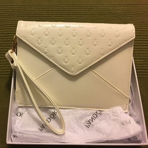Pandora (ivory) wrist bag clutch /brand new no tag