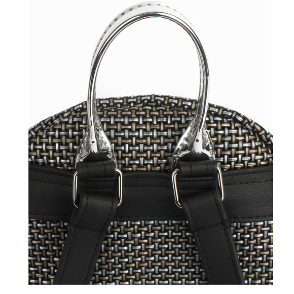 Elunani Woven Vinyl Backpack