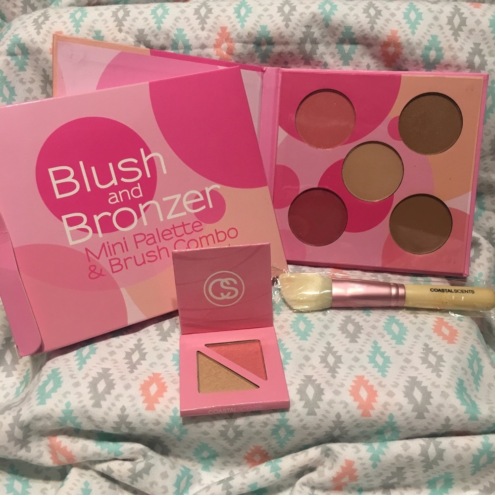 Coastal Scents Blush/Bronzer Combo