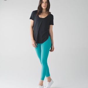 Alight pant 7/8 length size 4 peacock blue