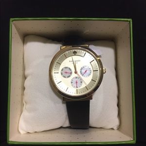 🎉SALE🎉Black & Gold Kate Spade watch (Authentic)