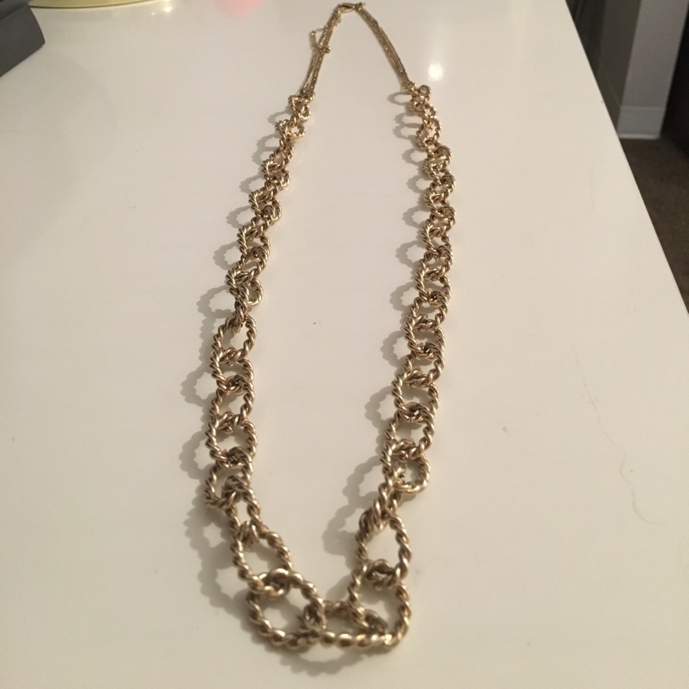Gold necklace