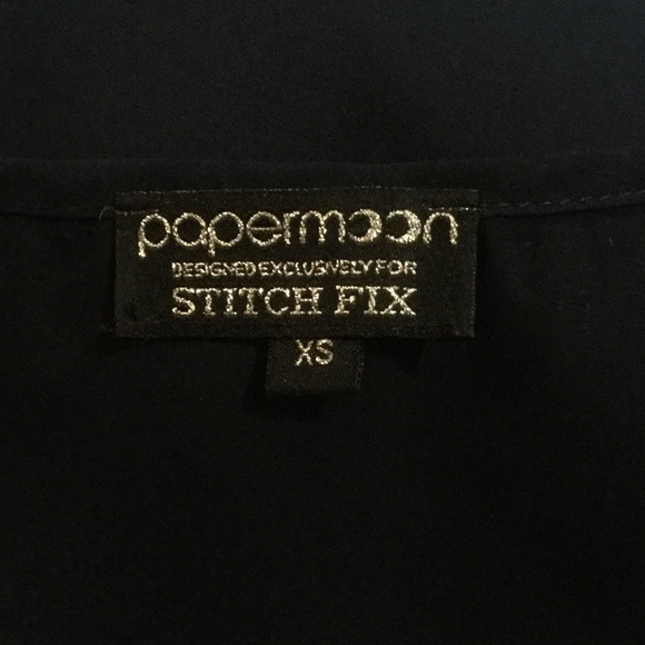 Women’s Papermoon Sheydon Trim Detail Blouse Size XS - Picture 5 of 5