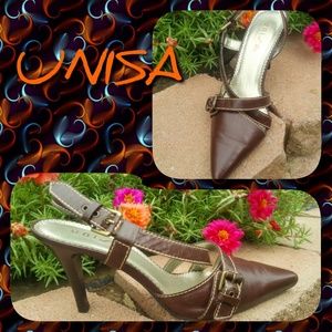 💠⏬price drop⏬💠{UNISA}Leather sling back