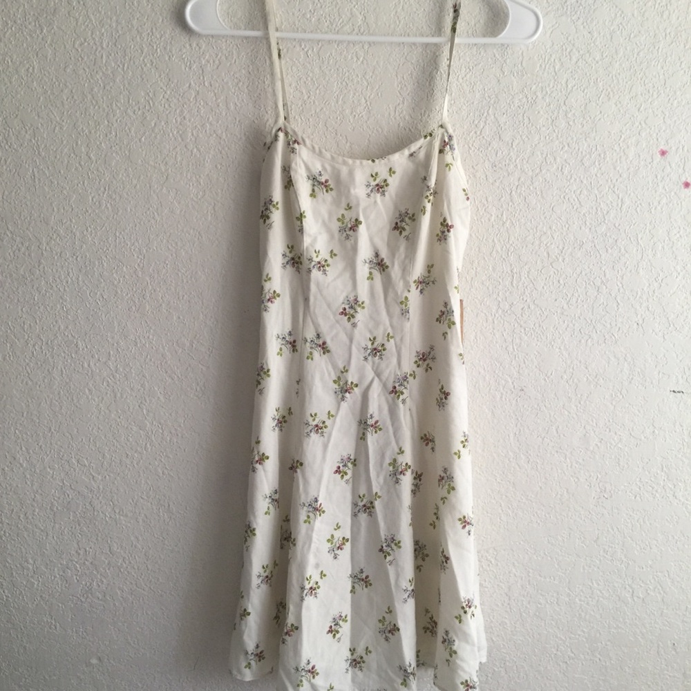 Denim and supply floral dress.