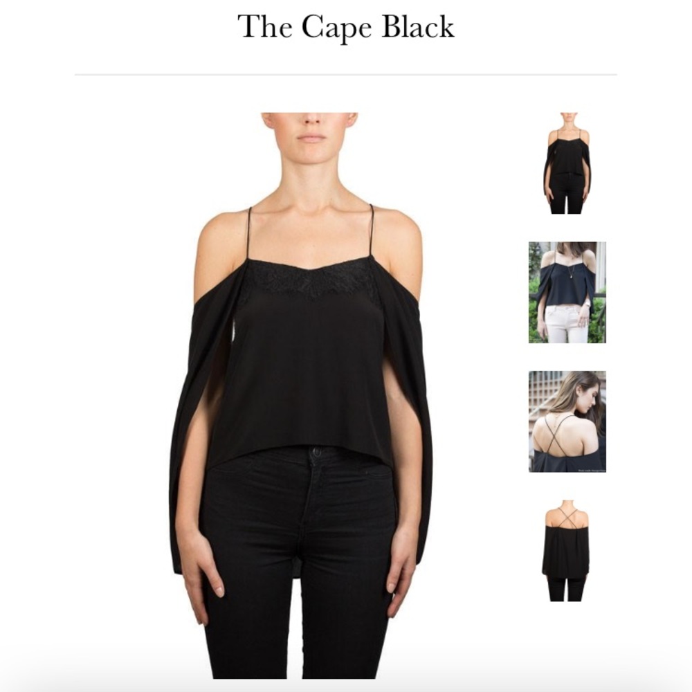 NWT, Gorgeous 100% silk top from Cami NYC, size M.