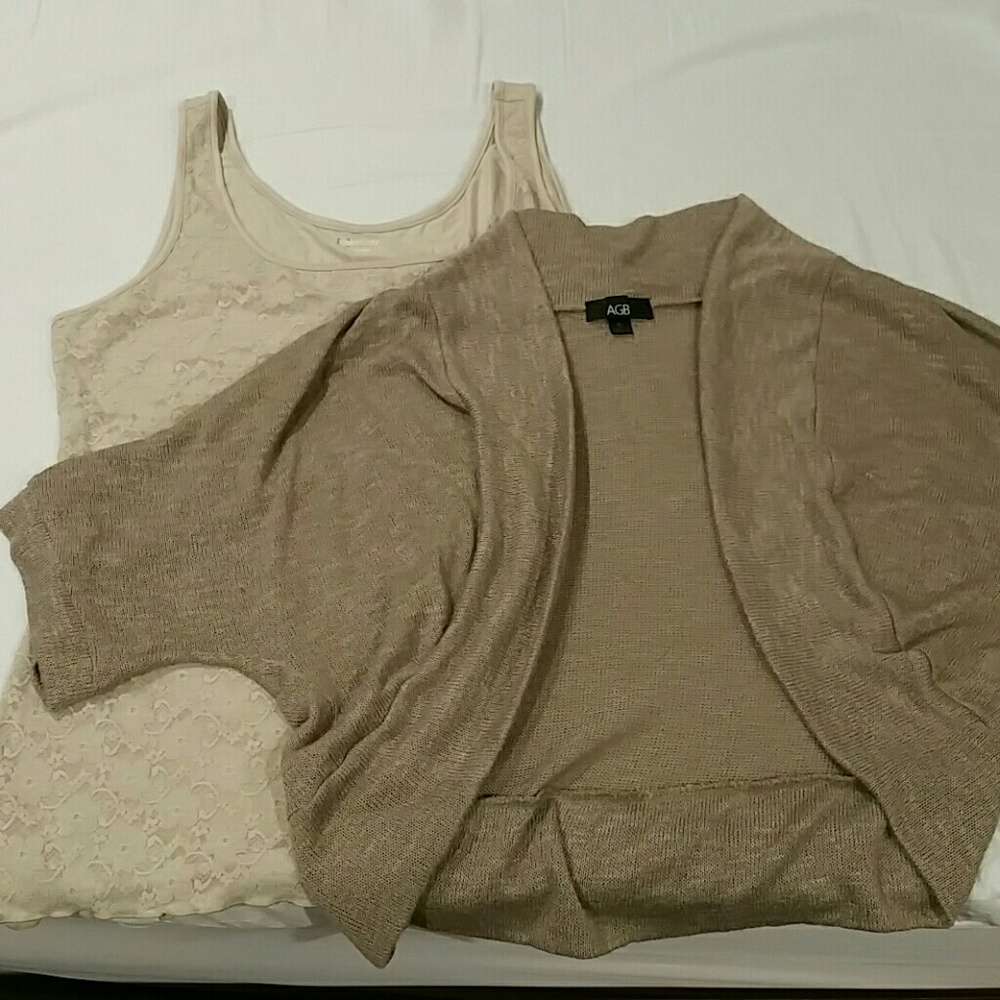 Cami and Shrug bundle