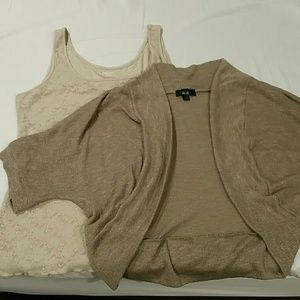 Cami and Shrug bundle