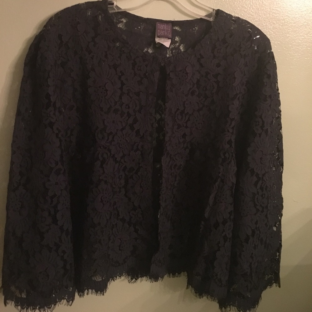 Hanky Panky laced cover up