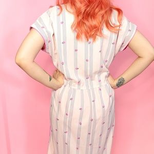 Leslie Fay Dresses - Vintage Strawberry Print Dress Leslie Fay Dresses - Vintage Strawberry Print Dress