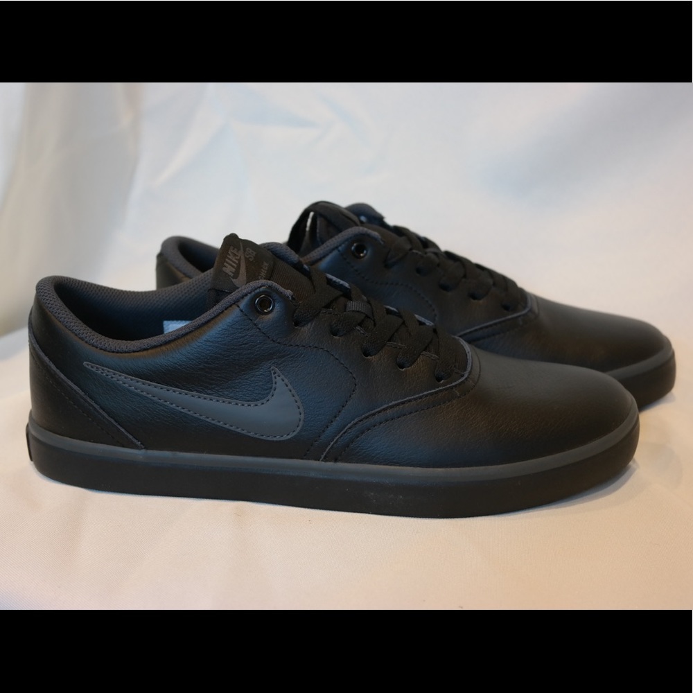 Nike sb check solar prm leather sneakers