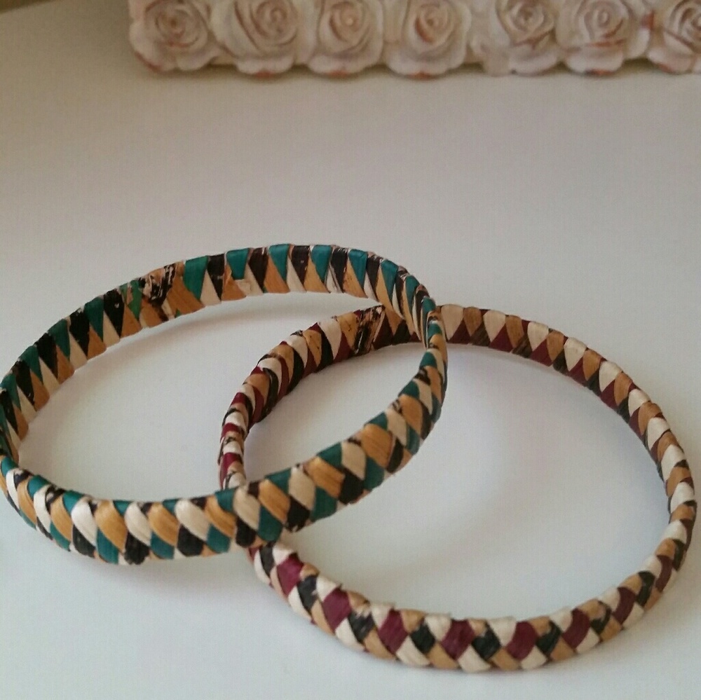 African hand made bracelets