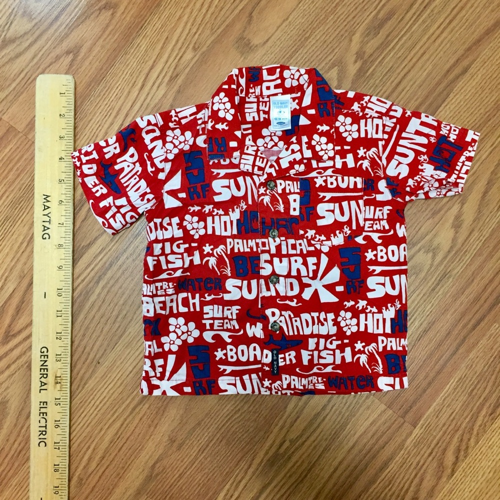 Old Navy Surf button down shirt