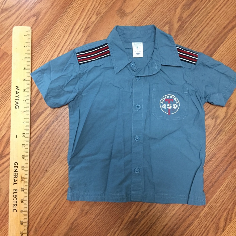 Old Navy short sleeve racing shirt