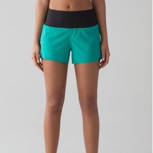 Lululemon smooth stride shorts. Size 10 nwt