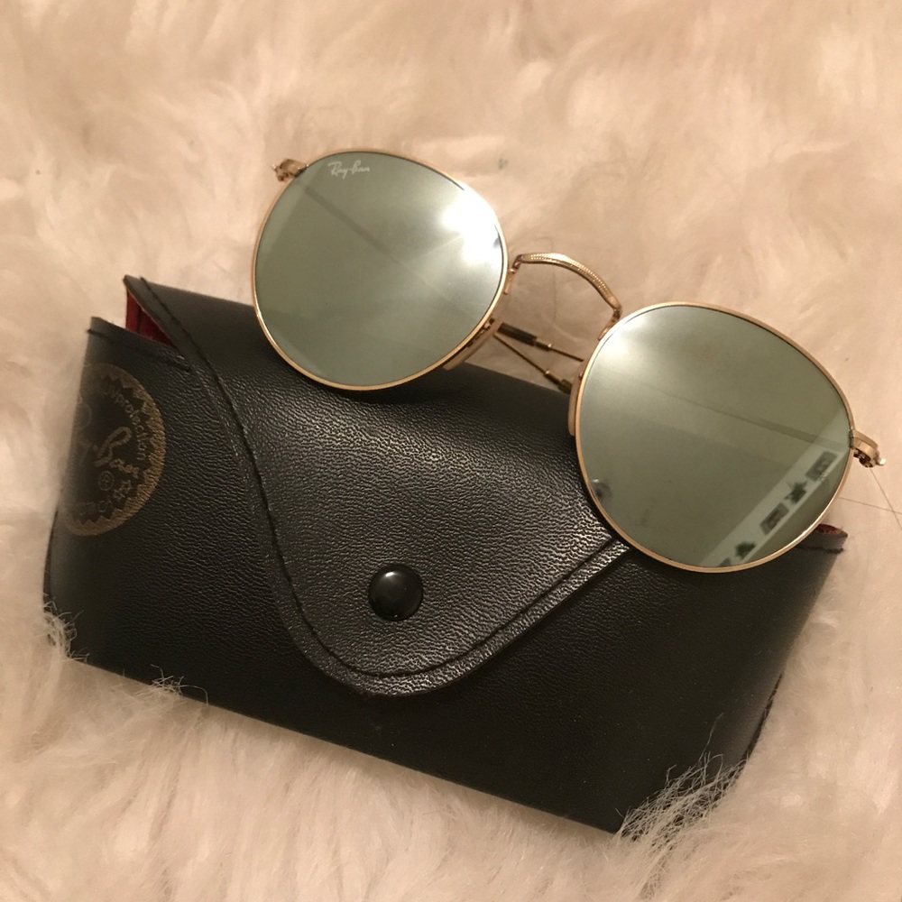 Authentic Ray Ban round sunglasses