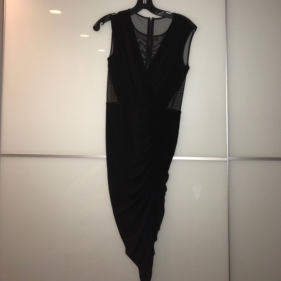 BCBG MESH DRESS - Picture 1 of 2