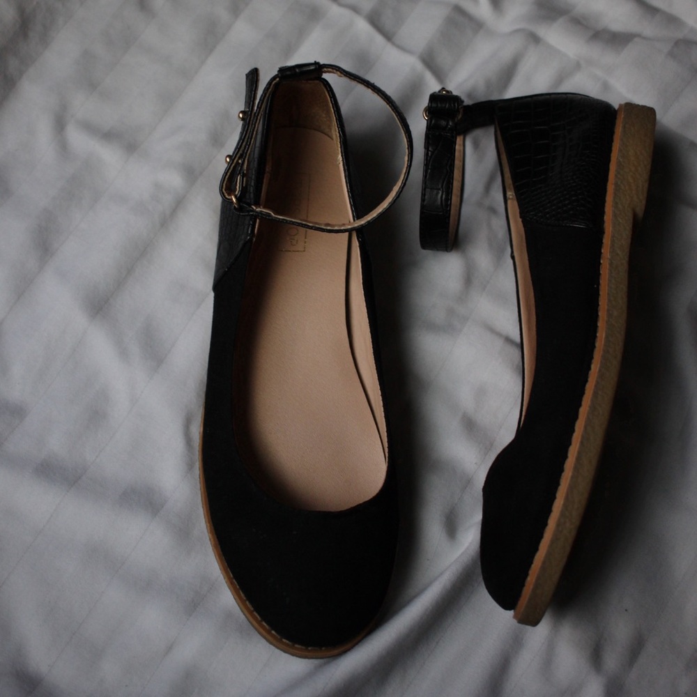 Ankle-Strap Flats